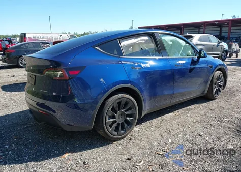 2022 Tesla Model Y Long Range Dual Motor All-Wheel Drive from USA, damaged, VIN 7SAYGDEE4NF322372